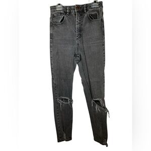 ASOS Distressed Black Jeans | Size 26